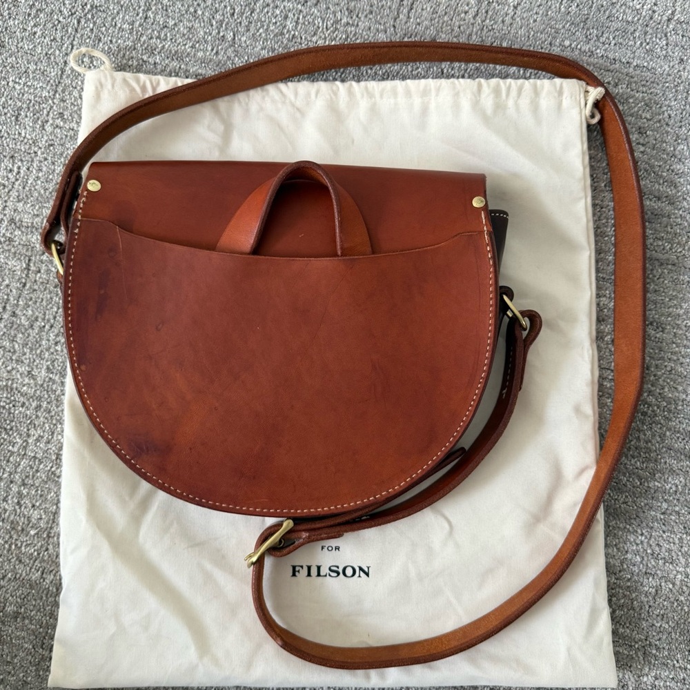 Filson x Ranchlands Crossbody Saddle Bag - Picture 2 of 12